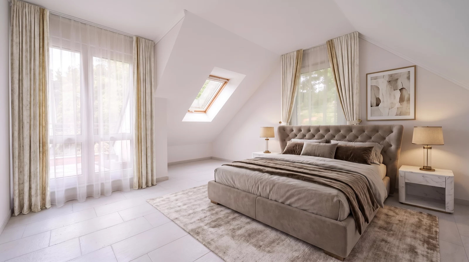 Schlafzimmer 2 – Luxus