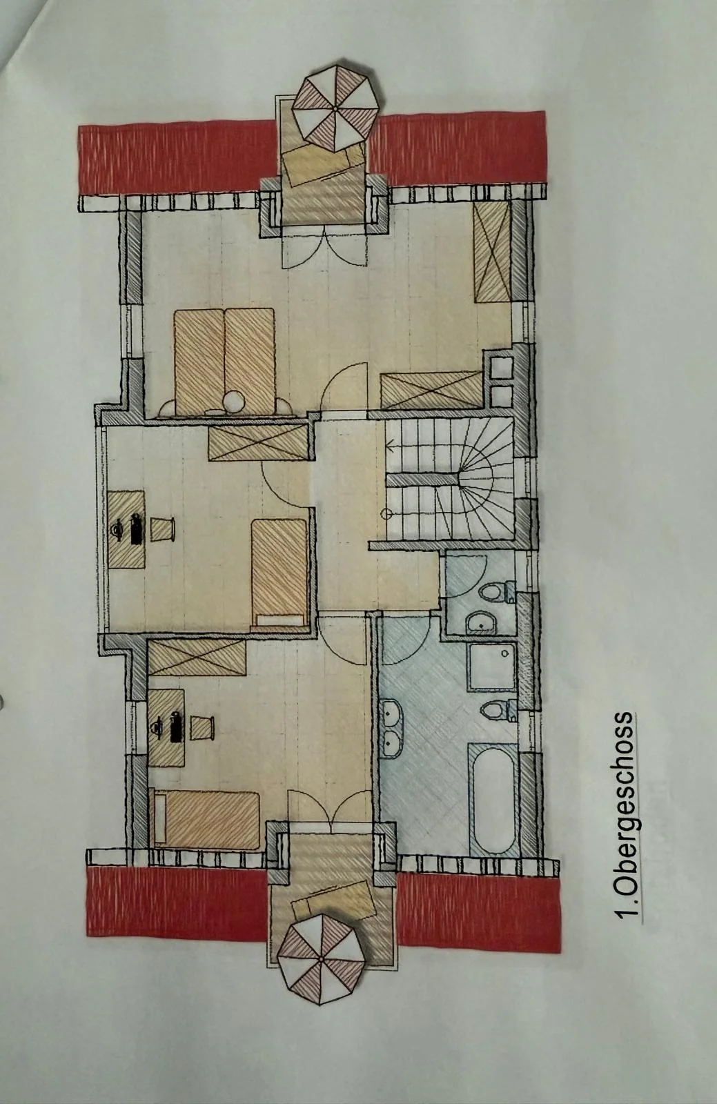 Grundriss Obergeschoss